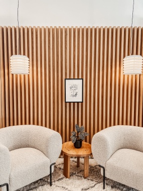 两张单人布艺沙发图片